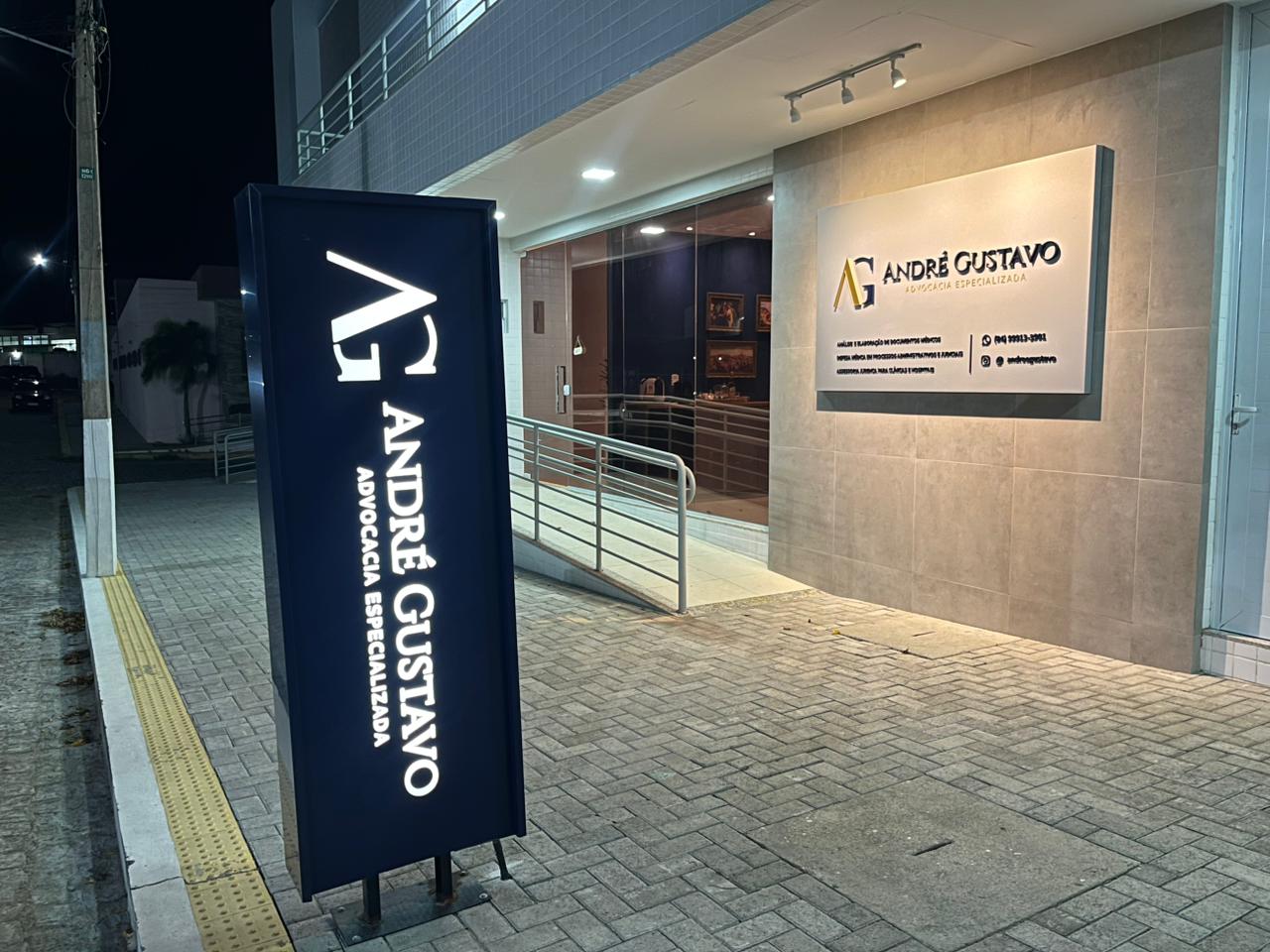 Frente do escritório